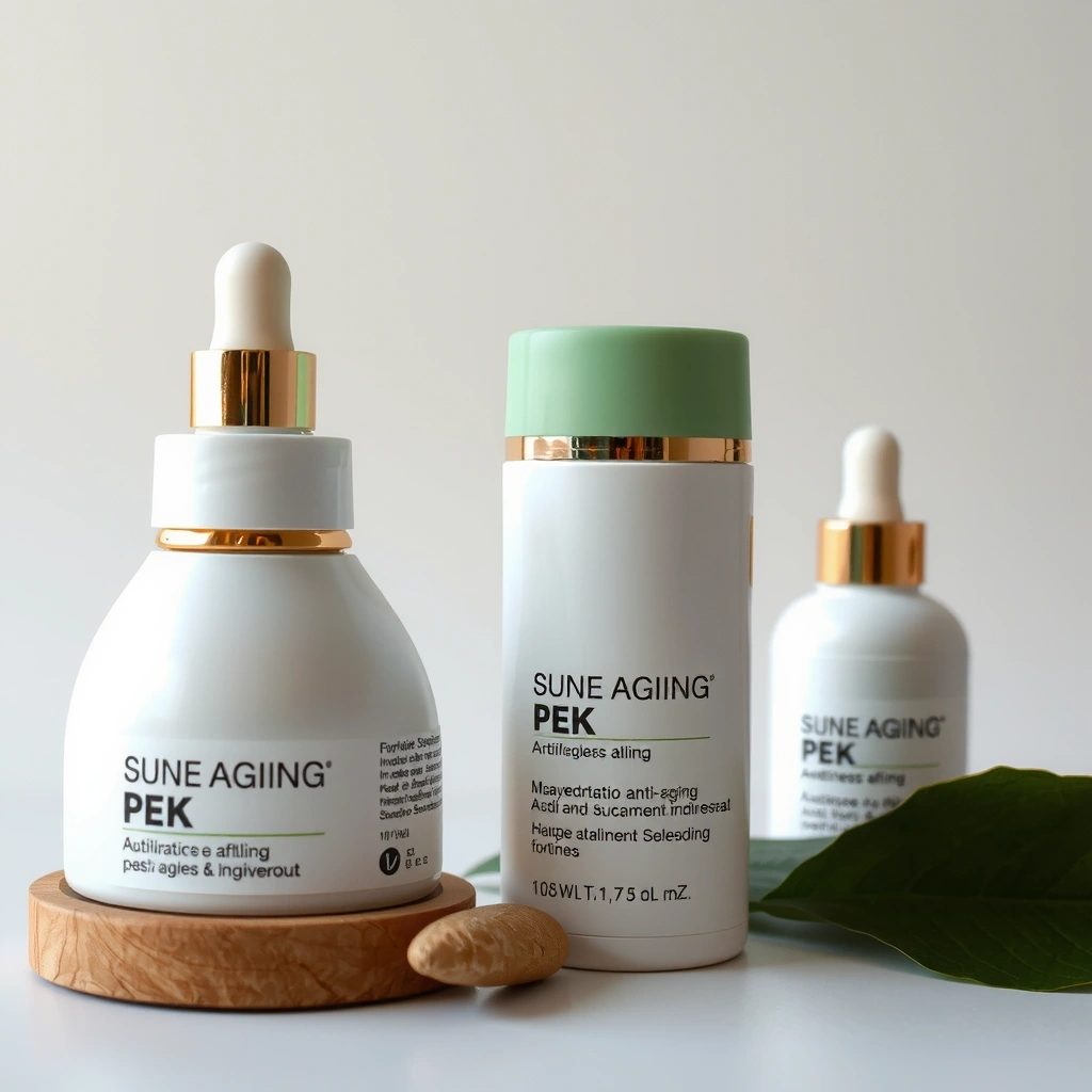 Women's anti-aging skincare collection